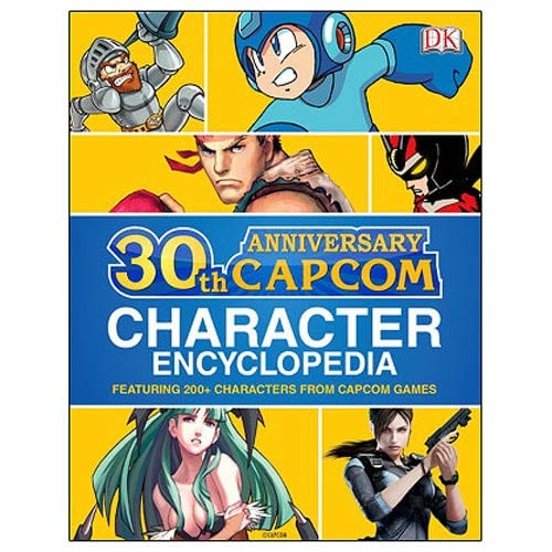 Capcom 30th Anniversary Character Encyclopedia Hardcover Book